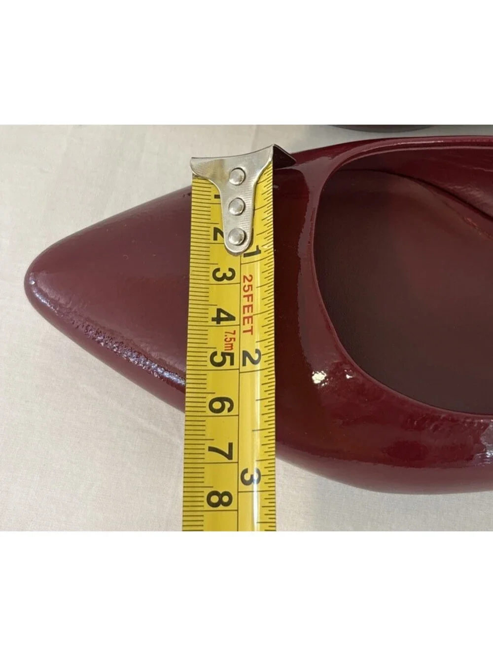 Brooks Brothers Patent Leather Deep Wine Red/ Burgundy Red Women’s Shoes Size 9